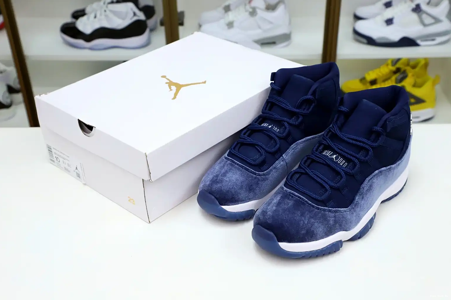 MIDNIGHT NAVY 11 Kimikick JORDAN RETRO AIR 0421